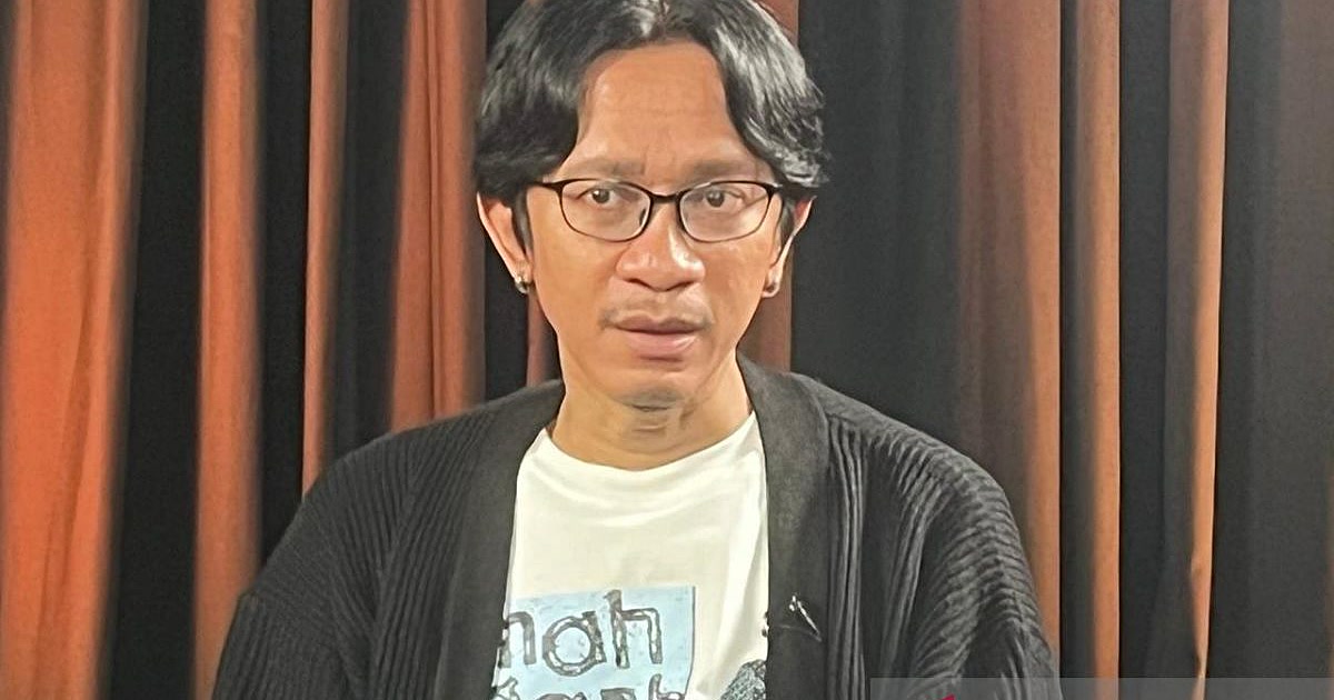 Aktor Aming saat promosi Film Rumah Singgah 2026 — Film